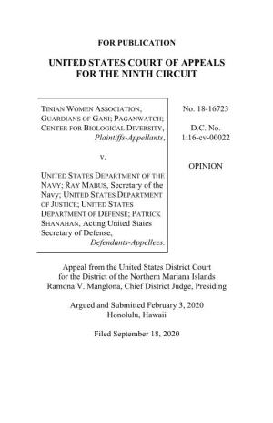 Affirmed the District Court’S Summary Judgment in Favor of the U.S