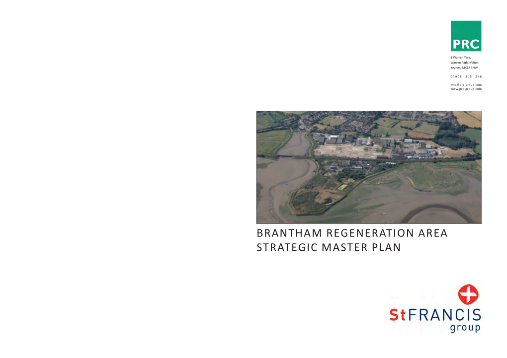 Brantham Regeneration Area Strategic Master Plan