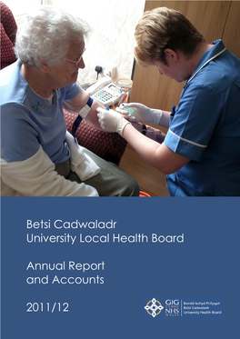 Betsi Cadwaladr University Local Health Board Annual Report And
