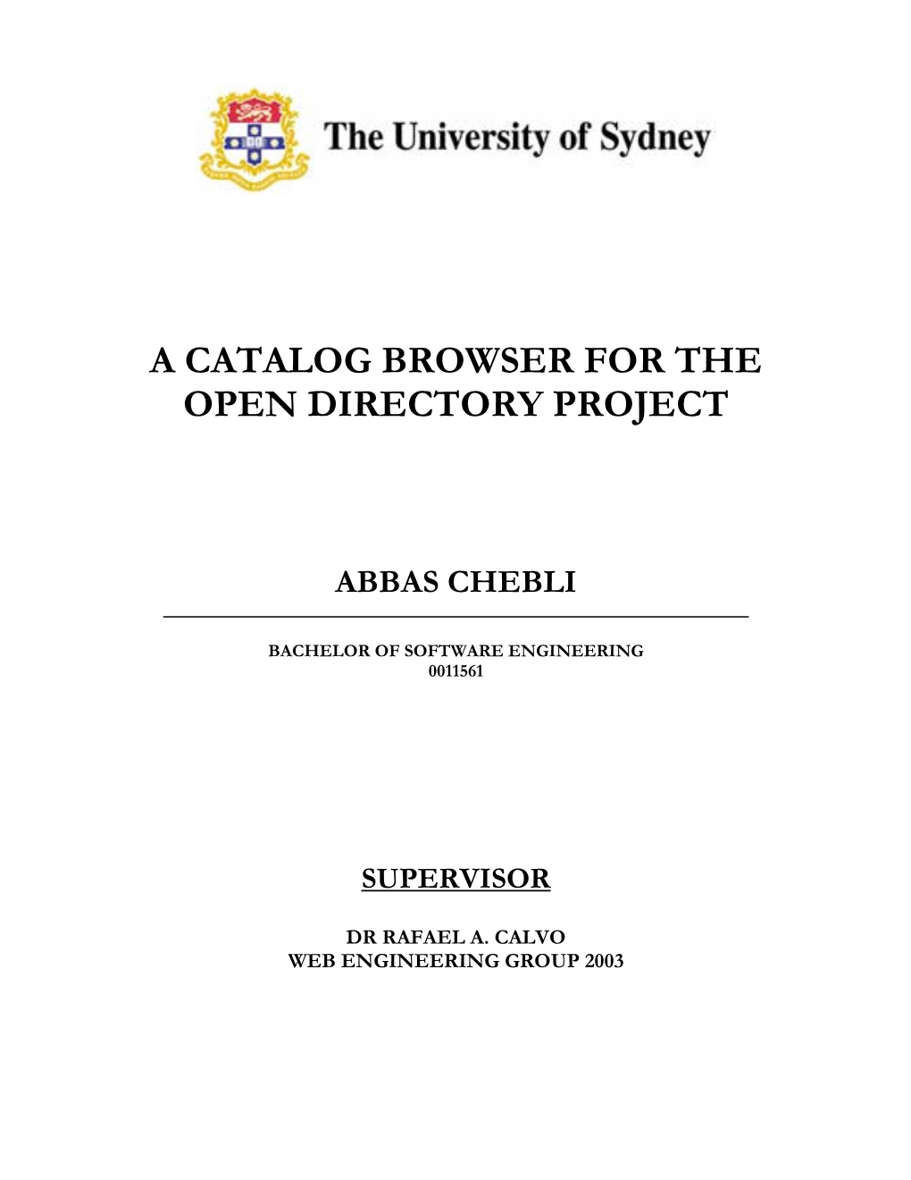 A Catalog Browser for the Open Directory Project