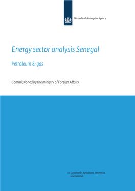 Energy Sector Analysis Senegal