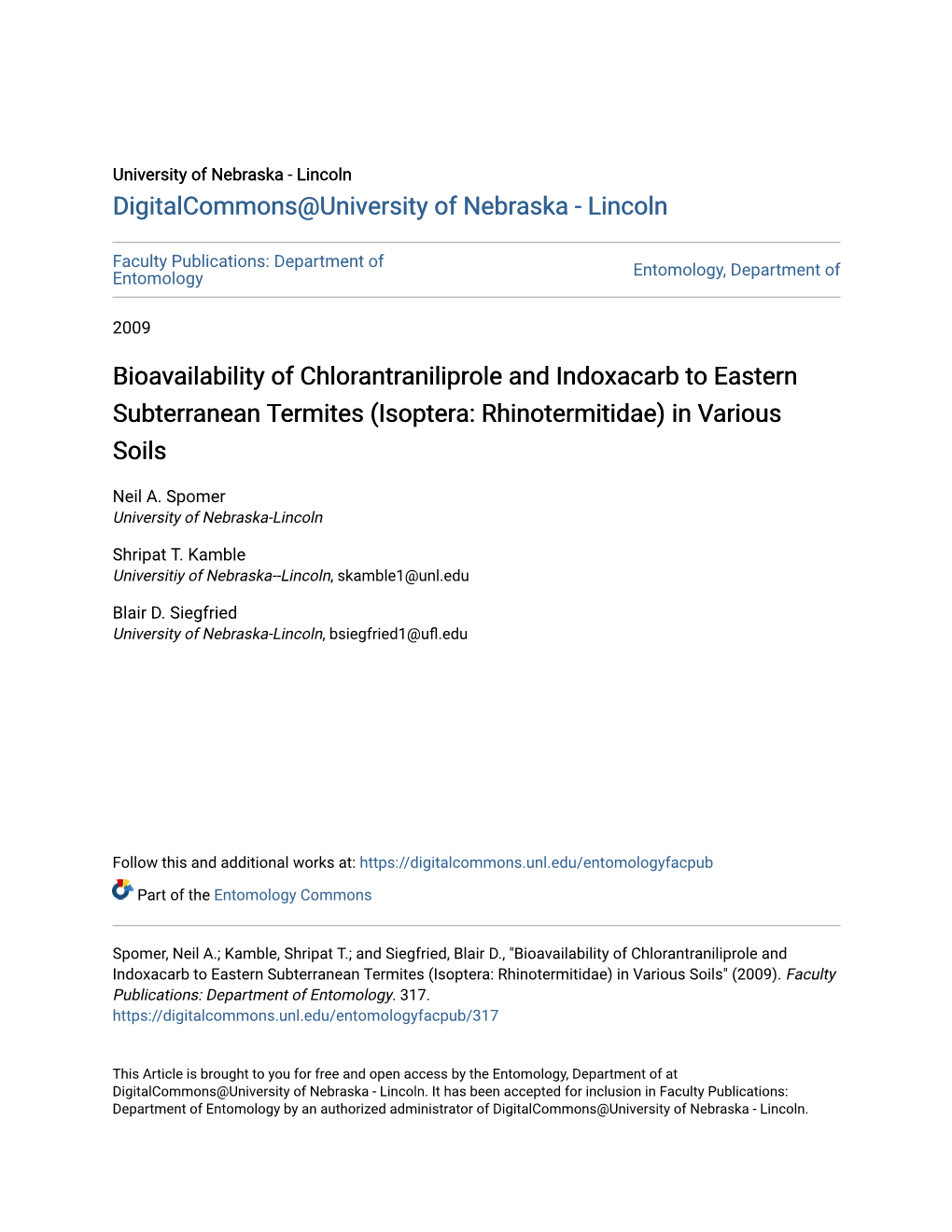 Bioavailability of Chlorantraniliprole and Indoxacarb to Eastern Subterranean Termites (Isoptera: Rhinotermitidae) in Various Soils
