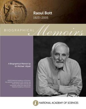 Raoul Bott 1923–2005
