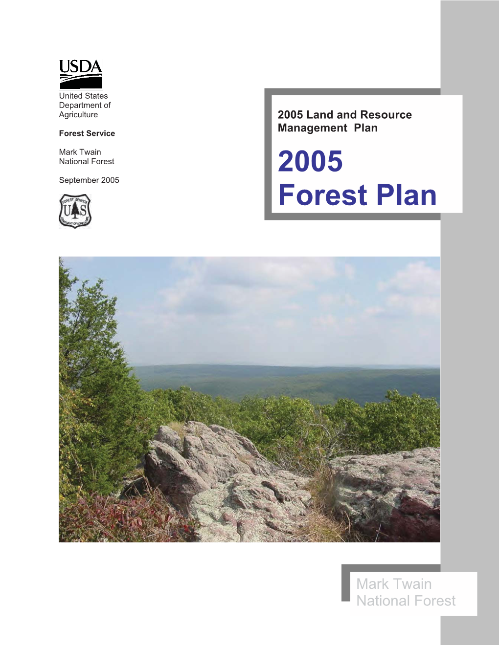 2005 Forest Plan