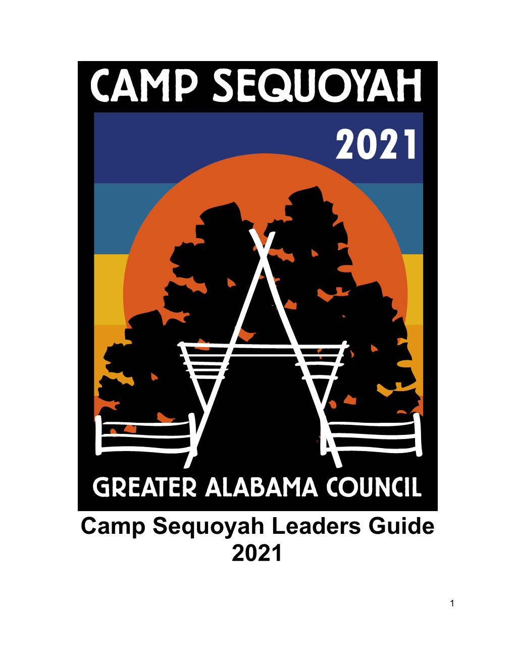 Camp Sequoyah Leaders Guide 2021