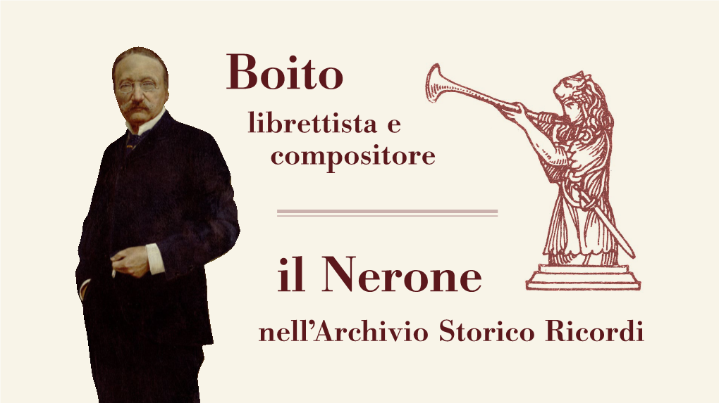 Il “Nerone” Di Arrigo Boito Alla Scala, 1924 Attrezzeria Che Comprendono Fra Gli Altri: Strumenti Musicali, Gioielli, Armi, Calzature