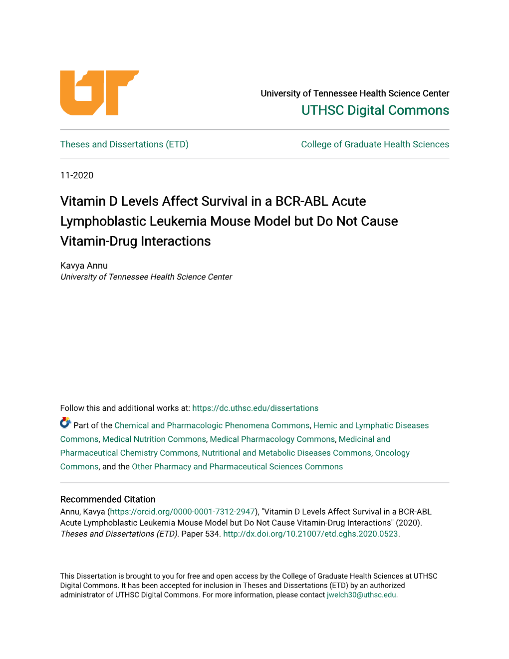 Vitamin D Levels Affect Survival in a BCR-ABL Acute Lymphoblastic Leukemia Mouse Model but Do Not Cause Vitamin-Drug Interactions