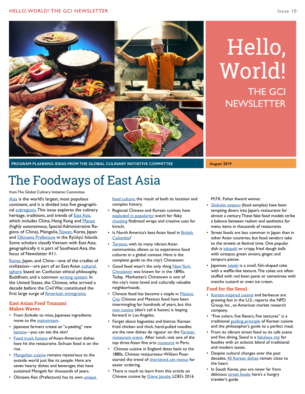 The Foodways of East Asia