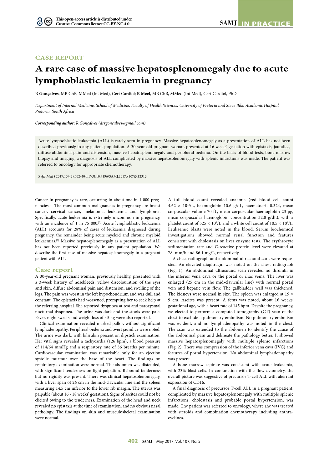 A Rare Case of Massive Hepatosplenomegaly Due to Acute Lymphoblastic Leukaemia in Pregnancy