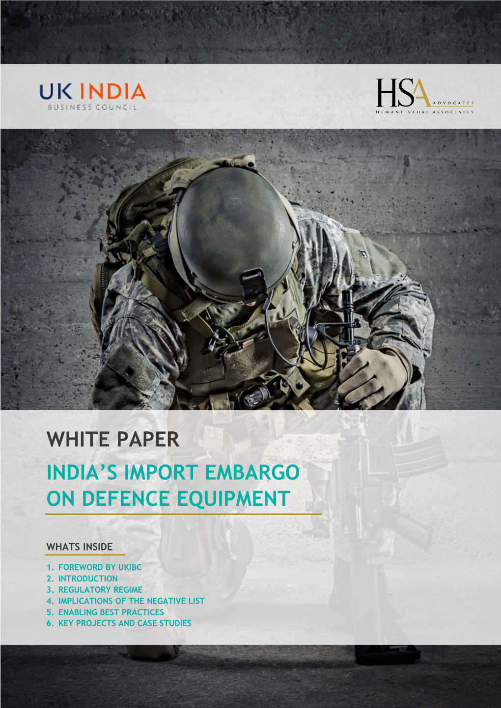 White Paper India's Import Embargo on Defence Equipment