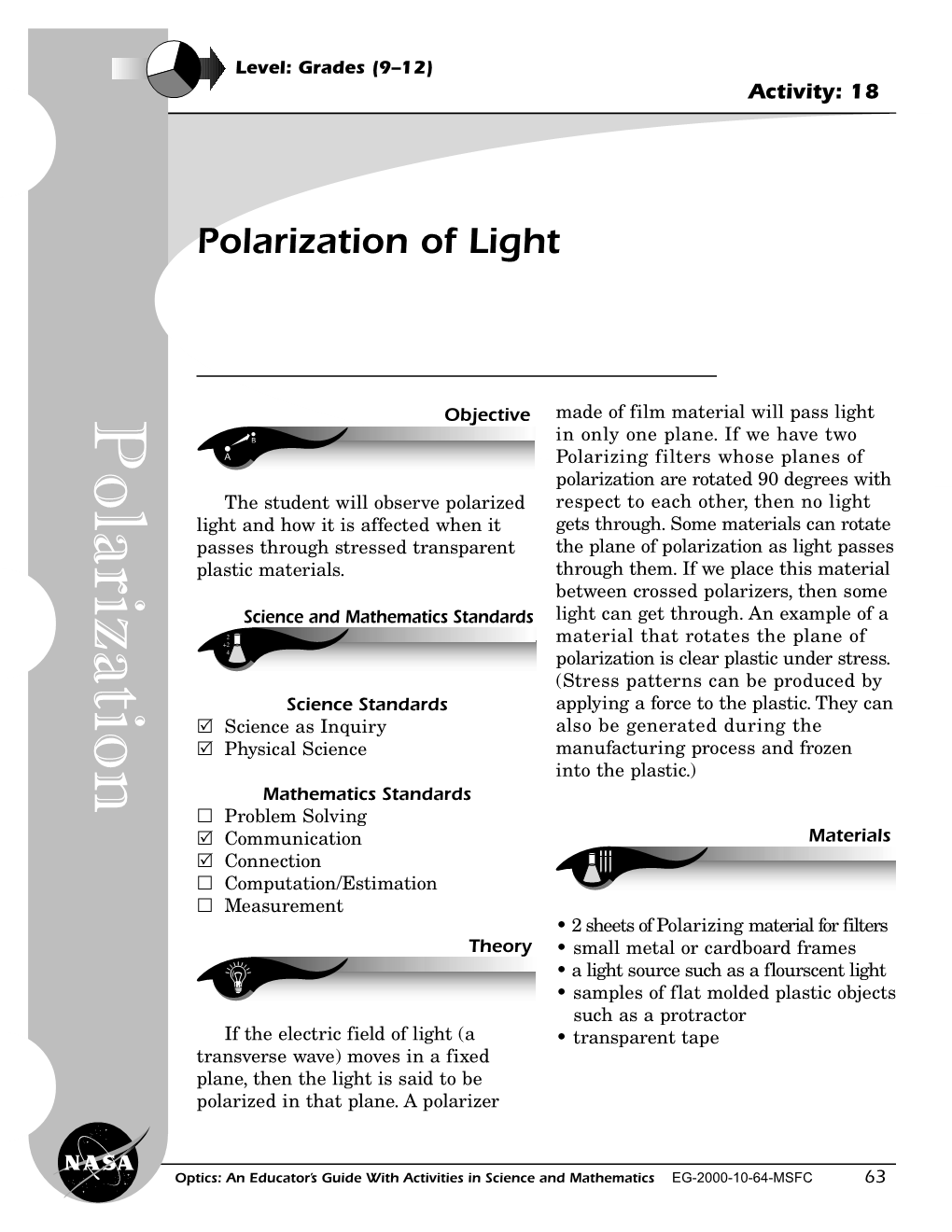 Polarization of Light