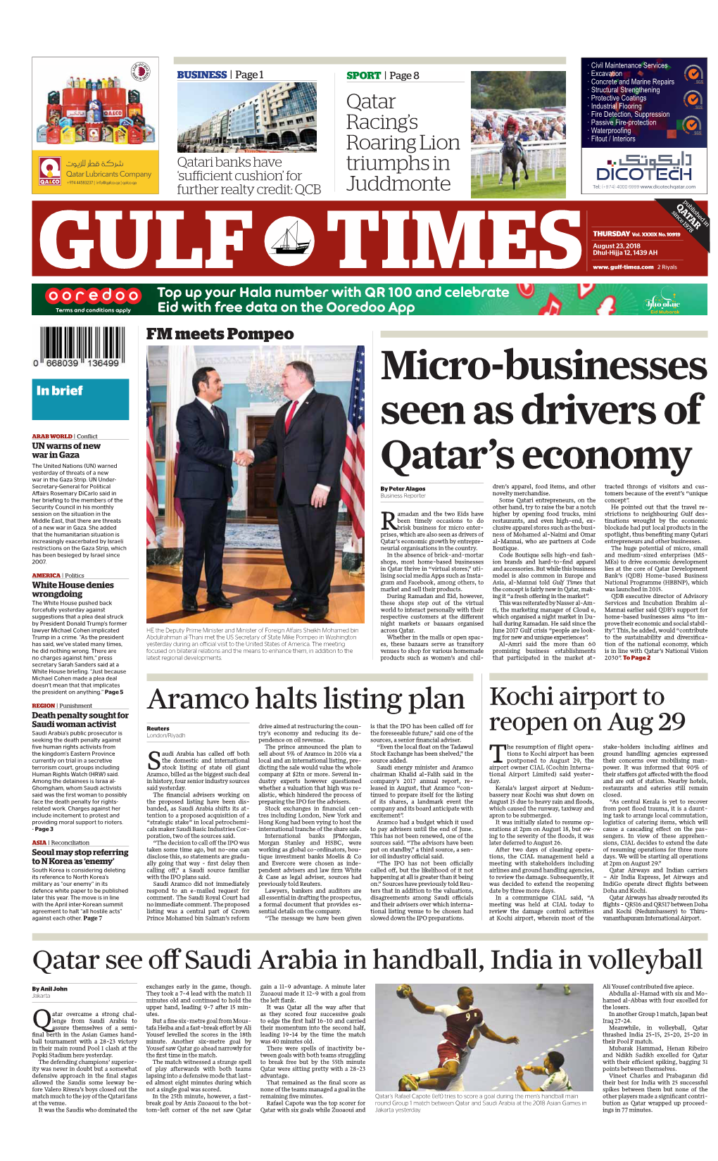 Micro-Businesses Seen As Drivers of Qatar's Economy