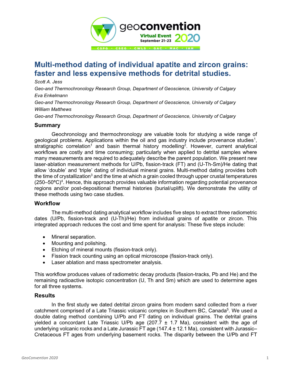 Multi-Method Dating of Individual Apatite and Zircon Grains: Faster and Less Expensive Methods for Detrital Studies