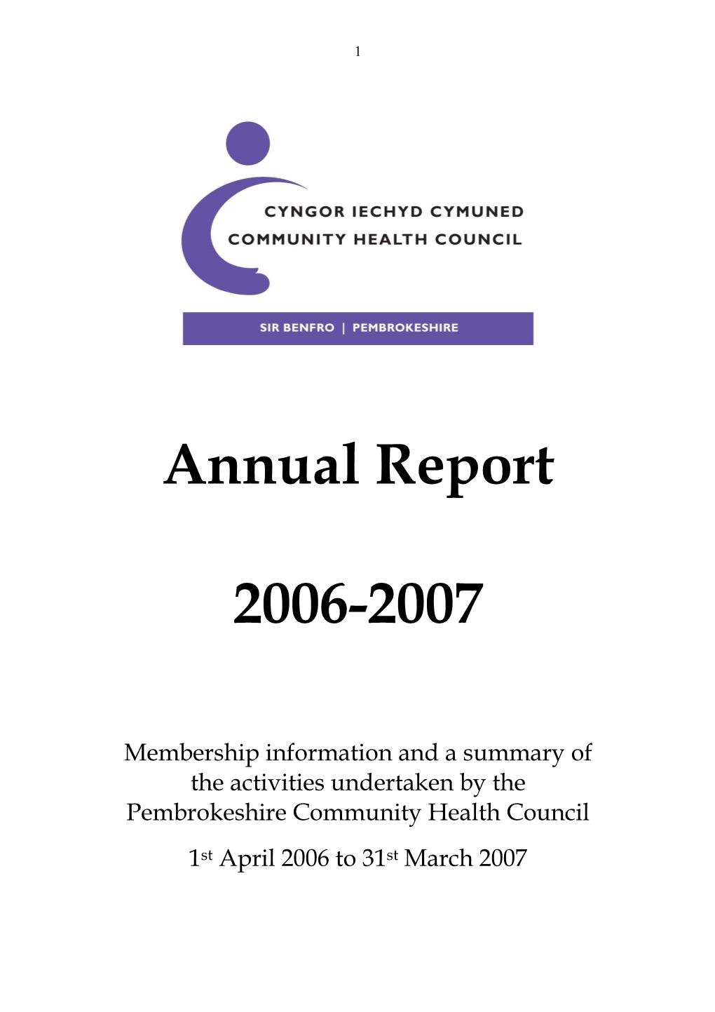 Annual Report 2006-2007