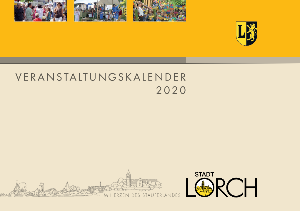 Veranstaltungskalender 2020