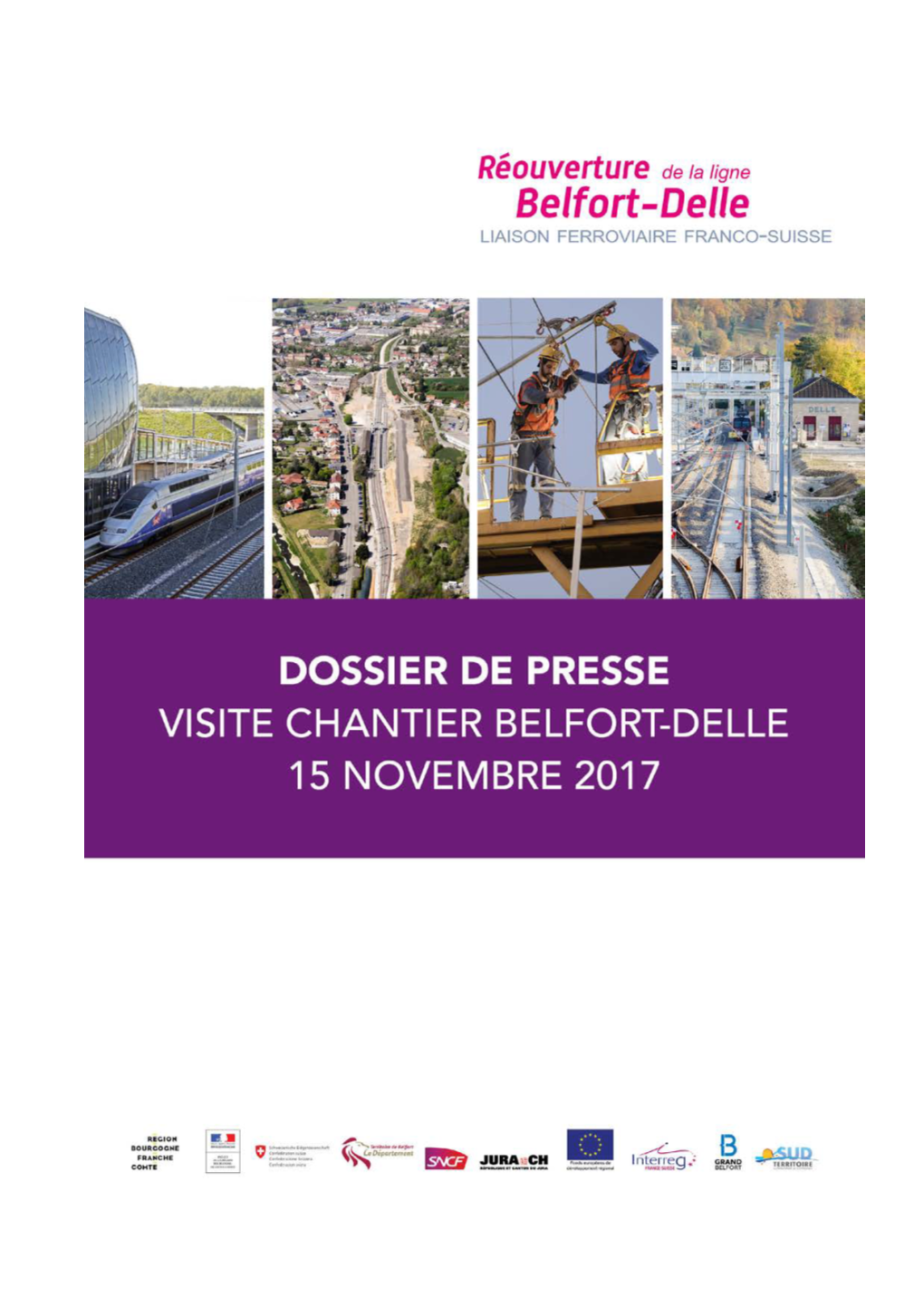 Ligne Belfort Delle : Dernière Année De Chantier Avant L'ouverture De La Ligne