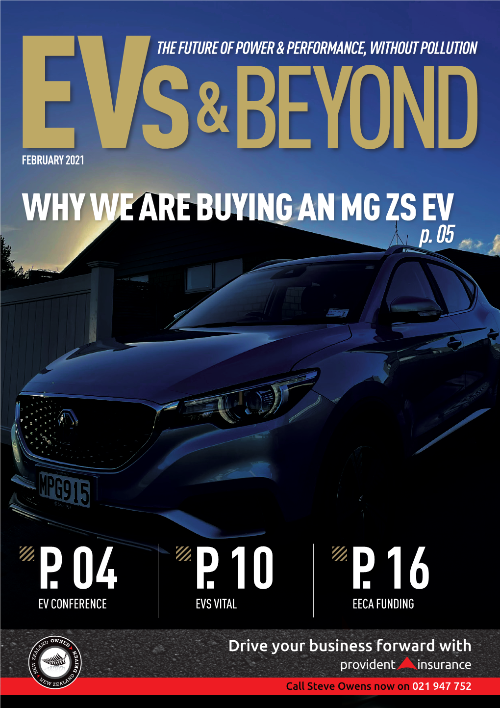 WHY WE ARE BUYING an MG ZS EV P