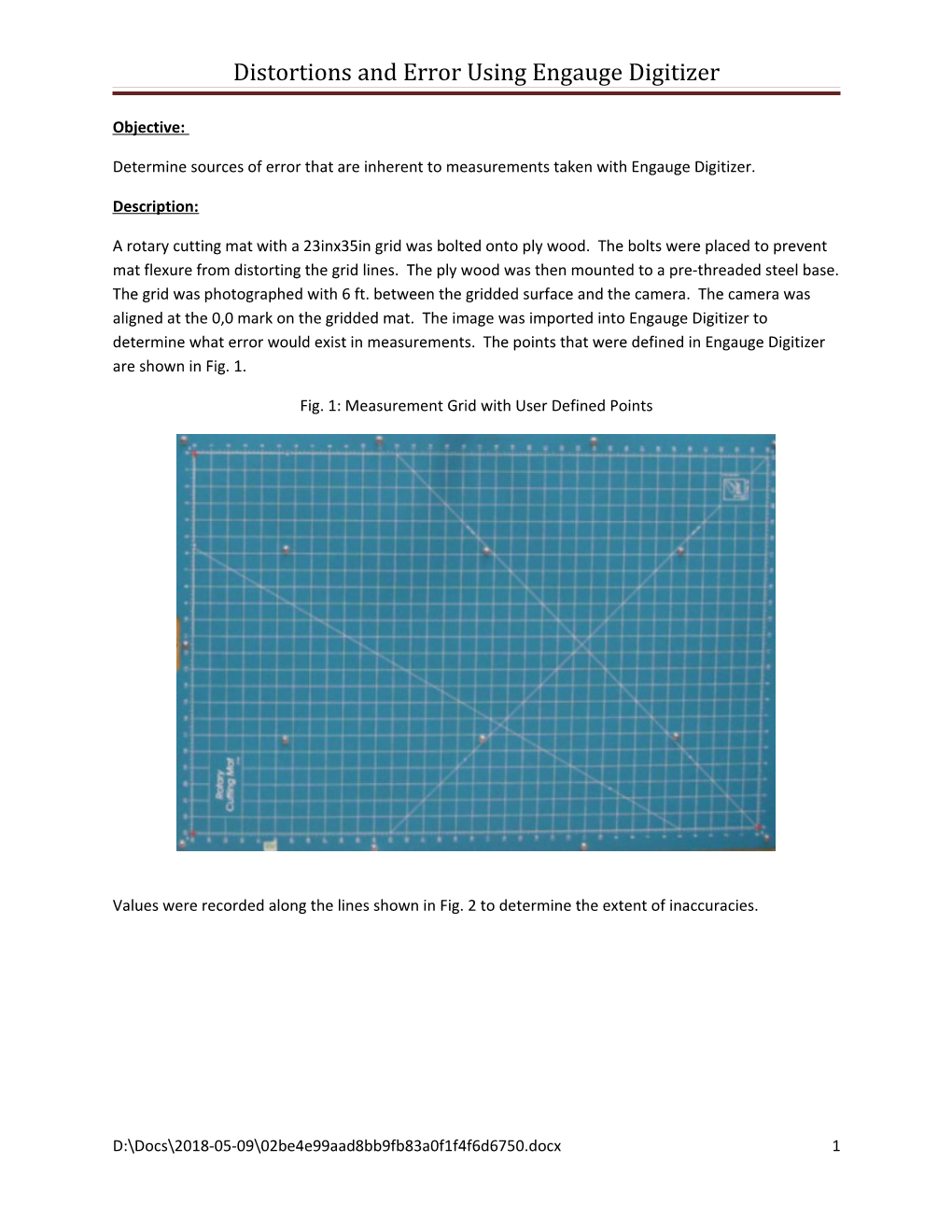 Alysis of Pin-Supported Aluminum Beam Using Engauge Digitizer