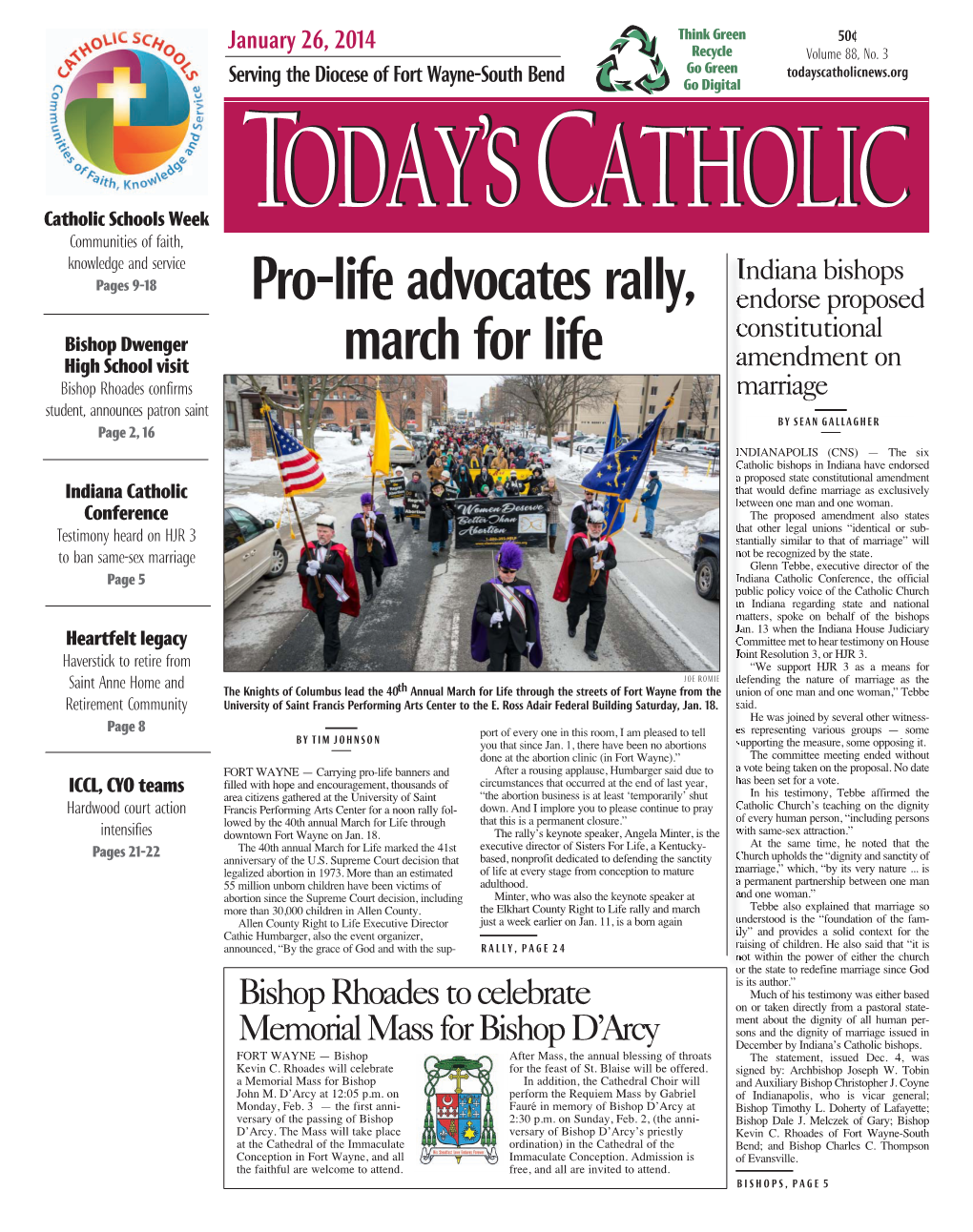 Pro-Life Advocates Rally, March for Life