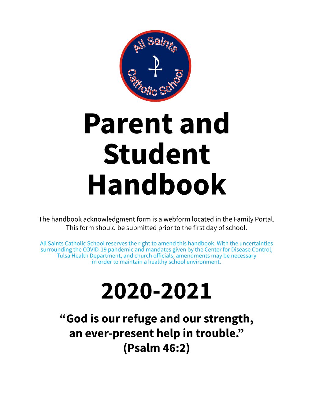 Parent and Student Handbook