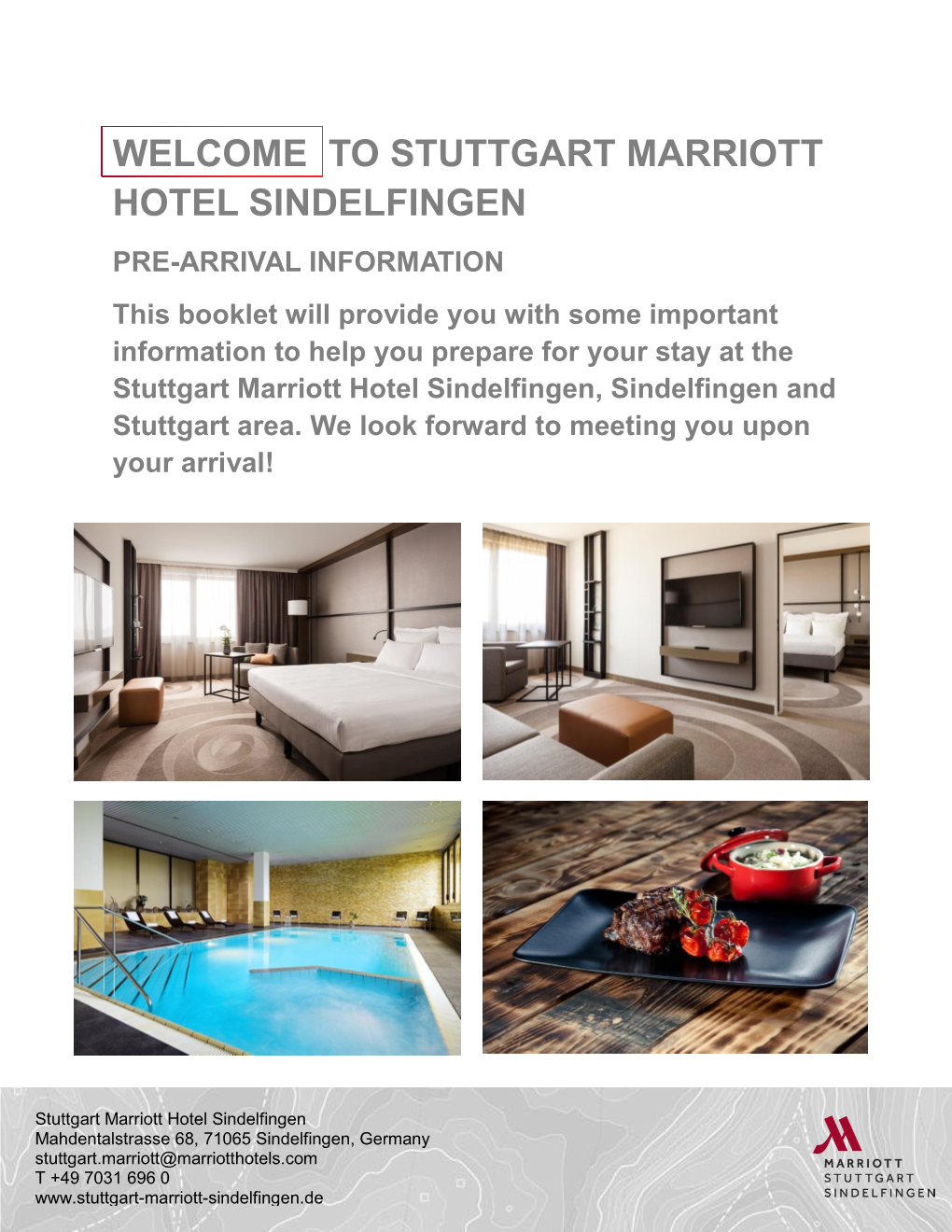 Welcome to Stuttgart Marriott Hotel Sindelfingen