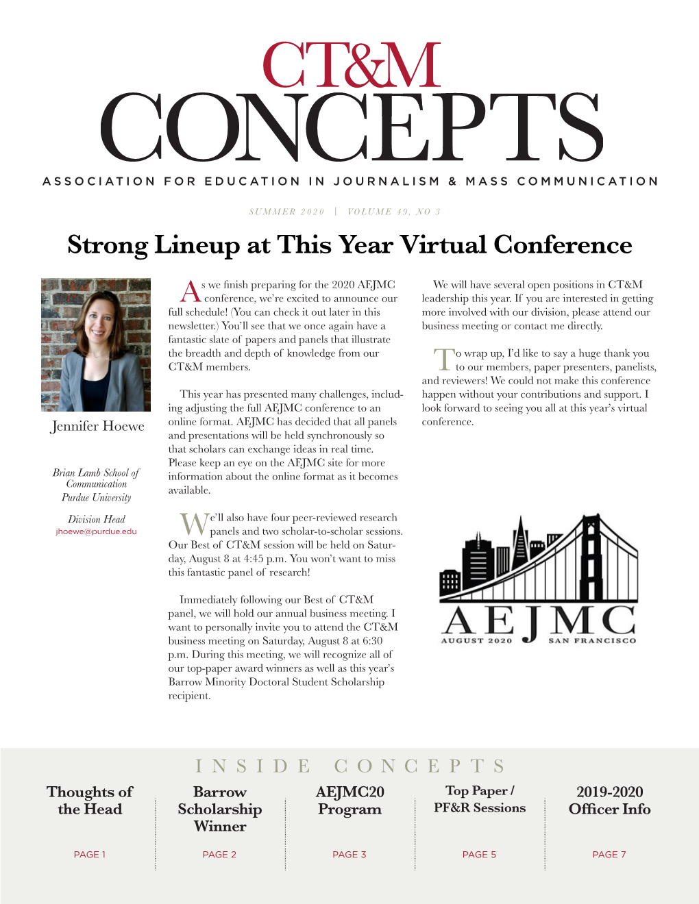 Strong Lineup at This Year Virtual Conference