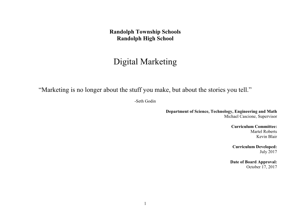 Digital Marketing