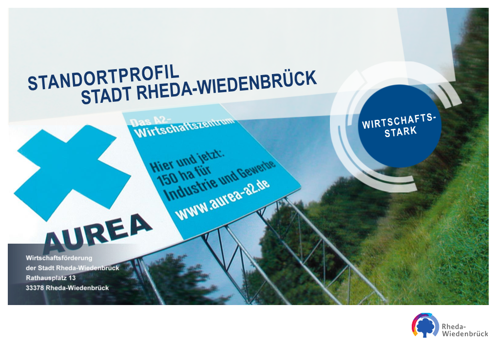Wirtschaftsförderung Der Stadt Rheda-Wiedenbrück Rathausplatz 13 33378 Rheda-Wiedenbrück RAL Zertifiziert