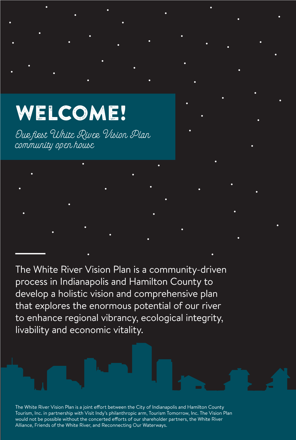 The White River Vision Plan Is a Community-Driven Process in Indianapolis and Hamilton County to Develop a Holistic Vision and C