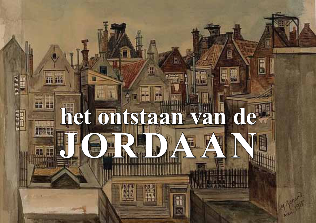 Het Ontstaan Van De Jordaan