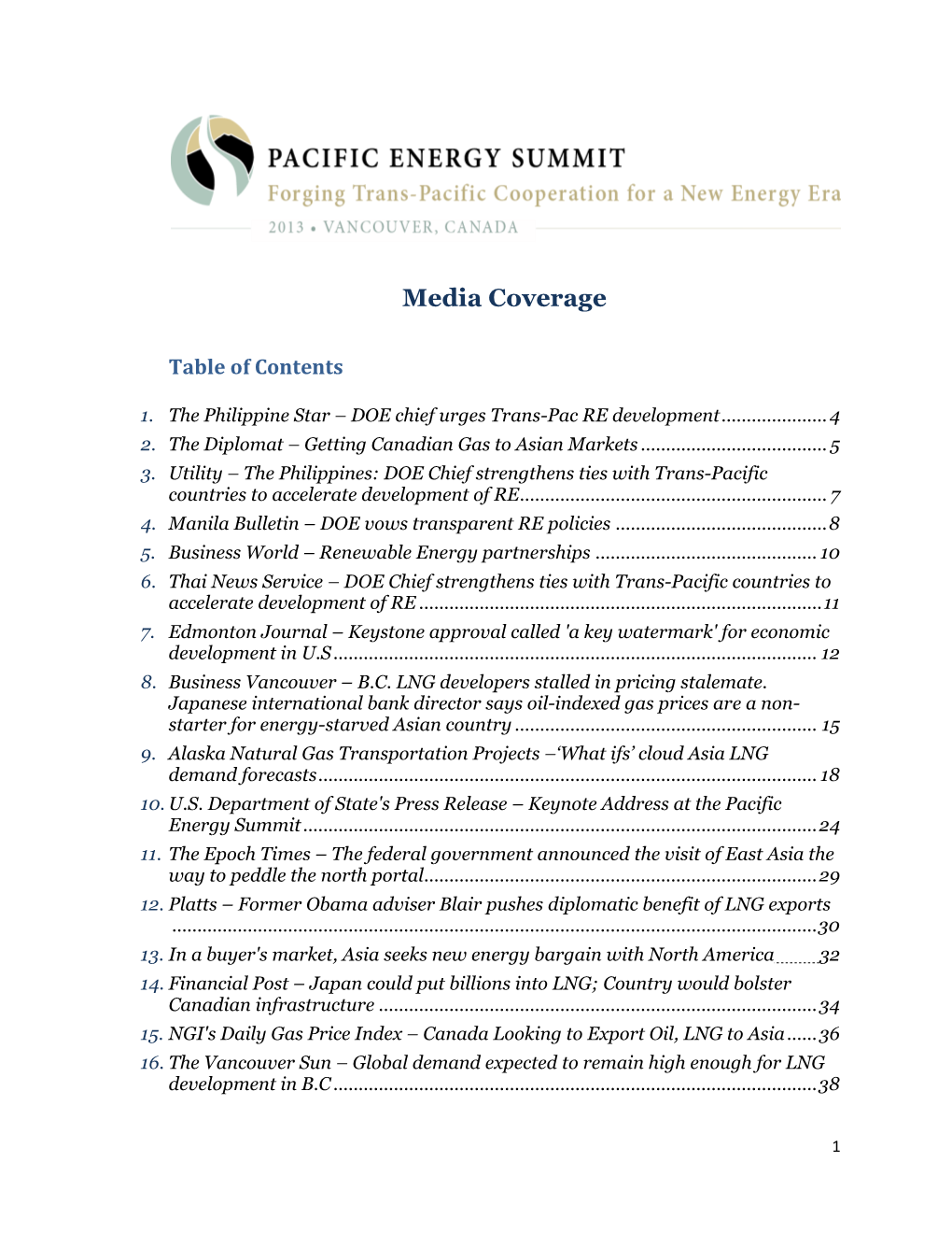 Media Coverage (PDF)