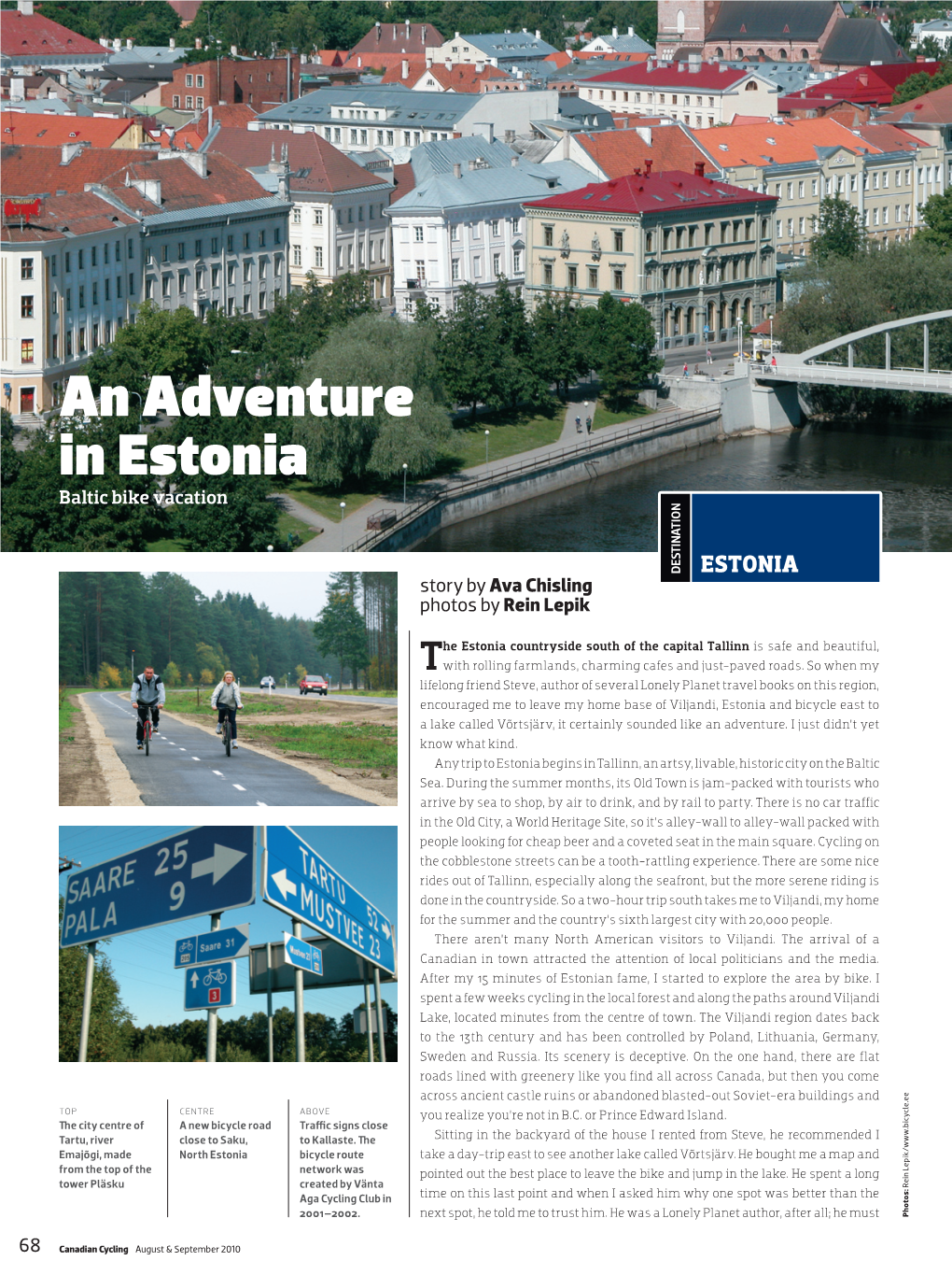 An Adventure in Estonia Baltic Bike Vacation