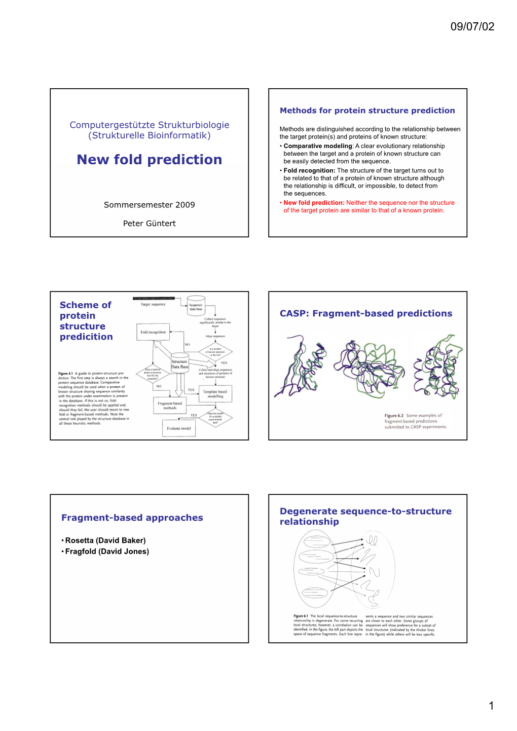 New Fold Prediction Be Easily Detected from the Sequence