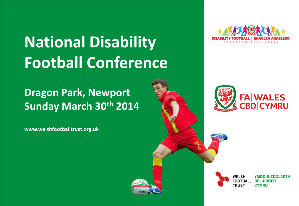 National Disability Football Conference