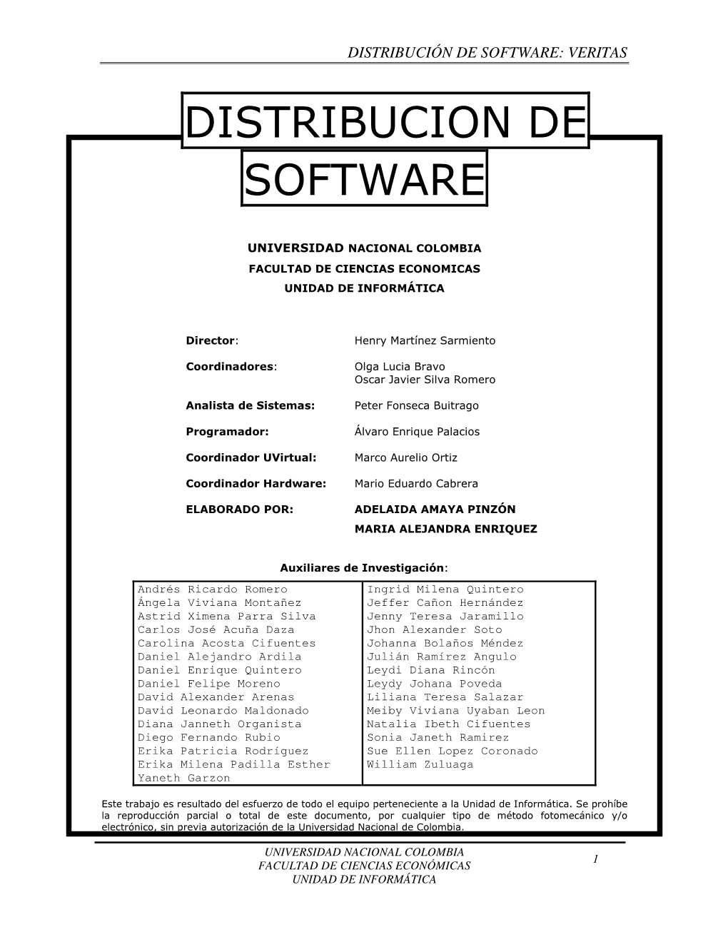 Distribucion De Software