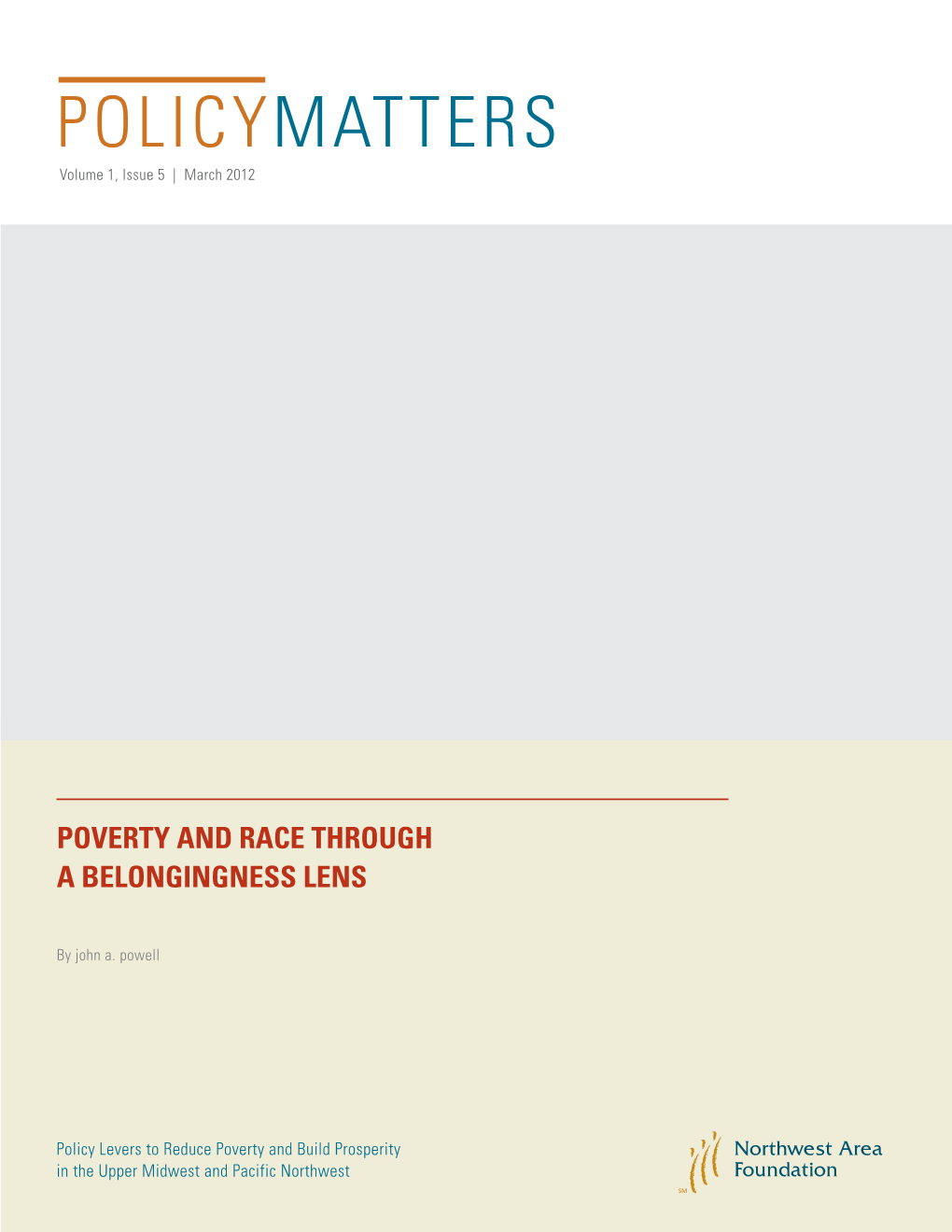 A New Paper on Poverty and Race