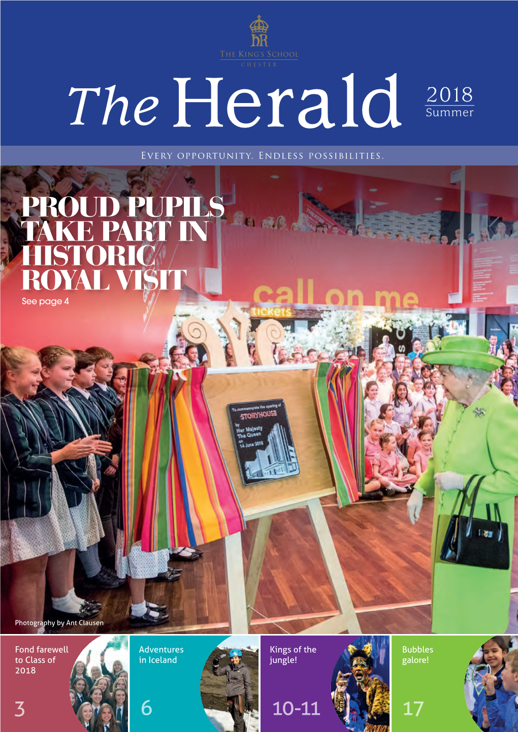 PROUD PUPILS TAKE PART in HISTORIC ROYAL VISIT See Page 4