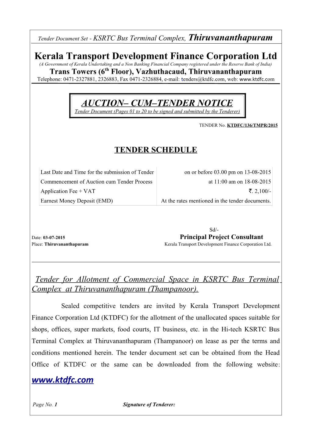 Kerala Transport Development Finance Corporation