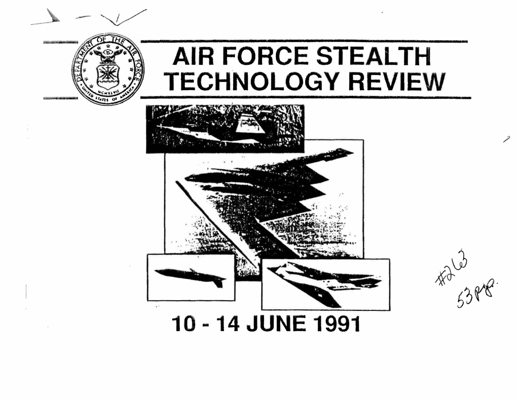 Air Force Stealth Technology Review