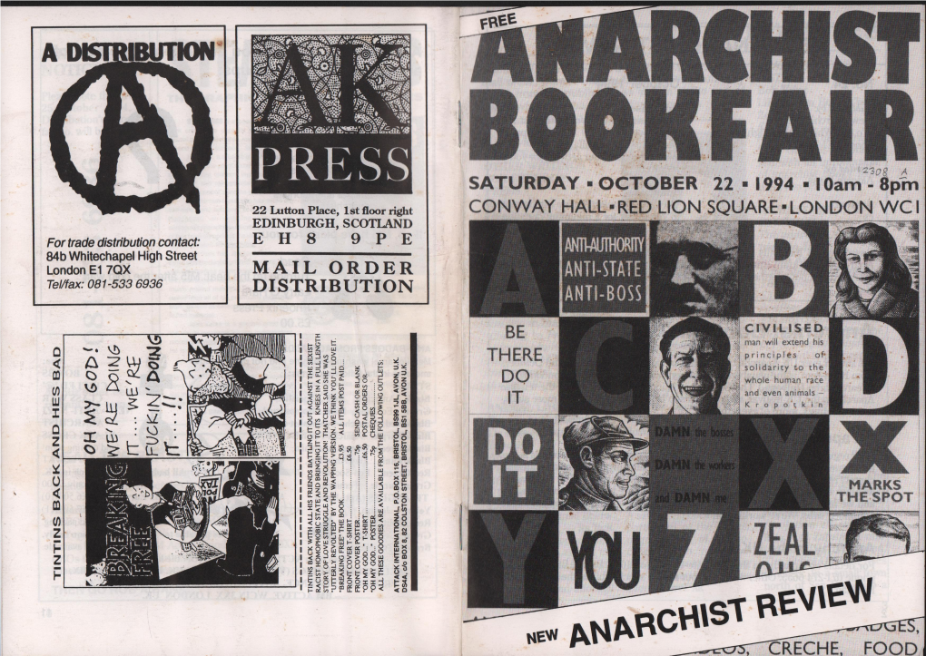 New Anarchist Review #24 (1994)