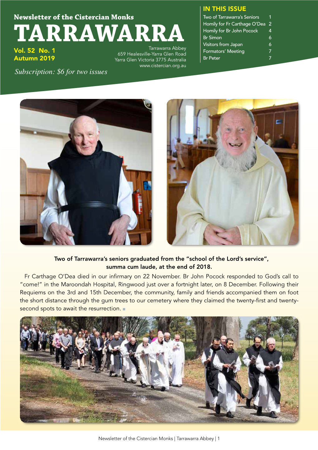 Autumn 2019 Newsletter.Pdf