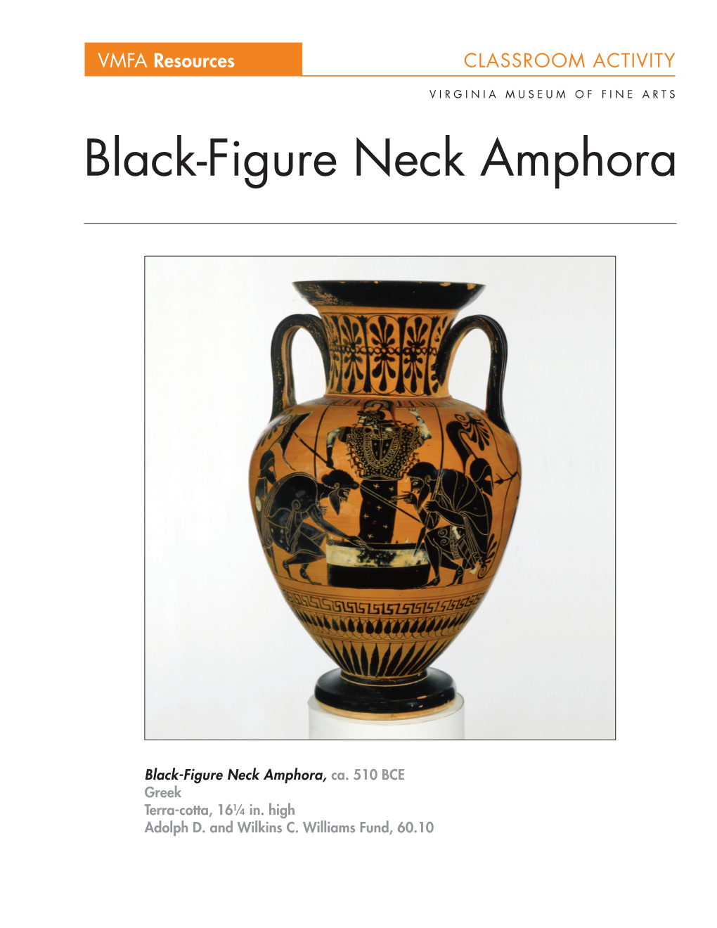 Black-Figure Neck Amphora