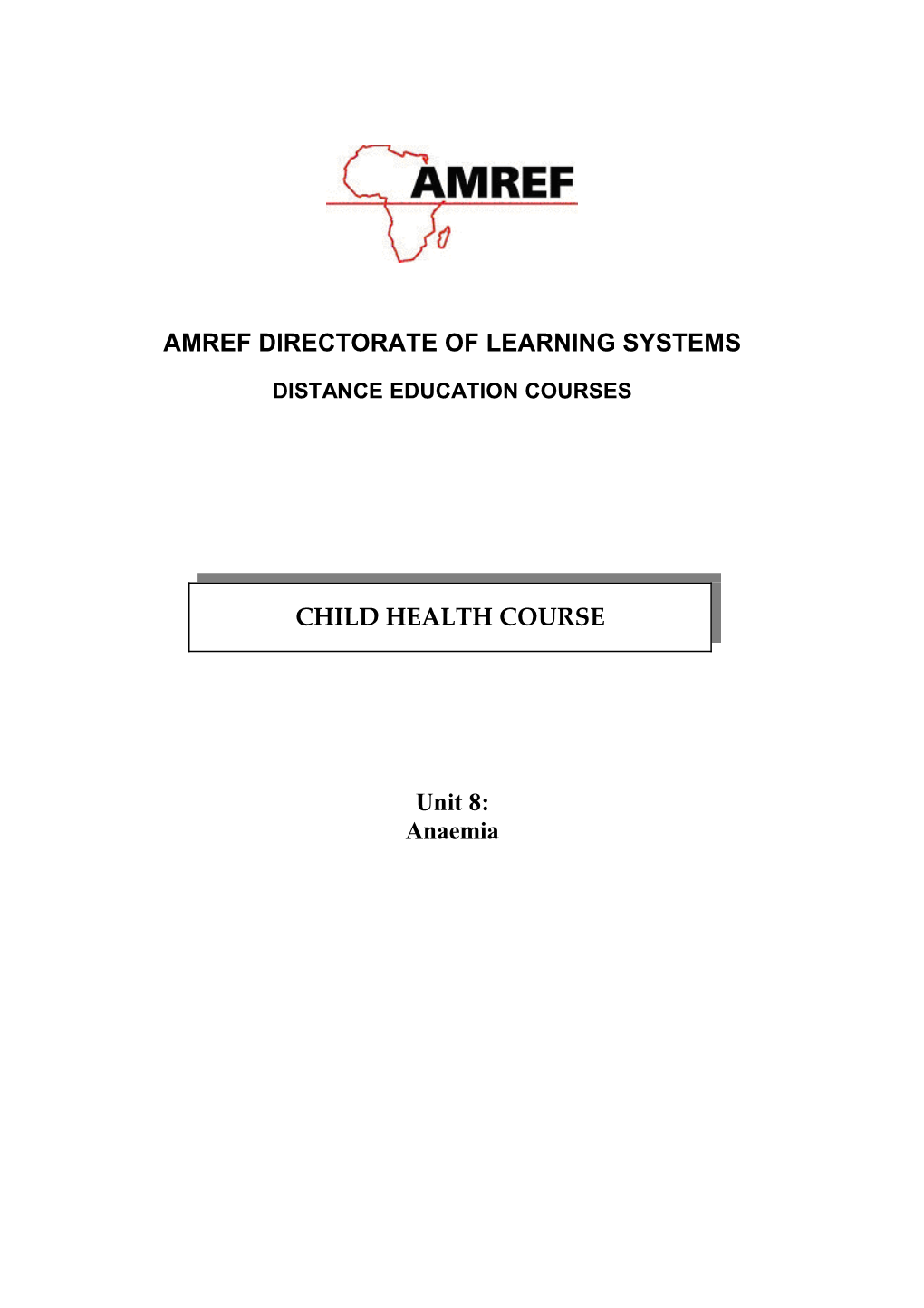 Amref Directorate of Learning Systems