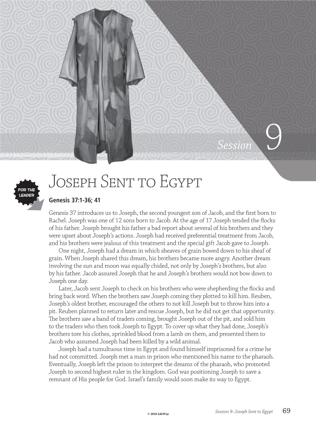 Joseph Sent to Egypt