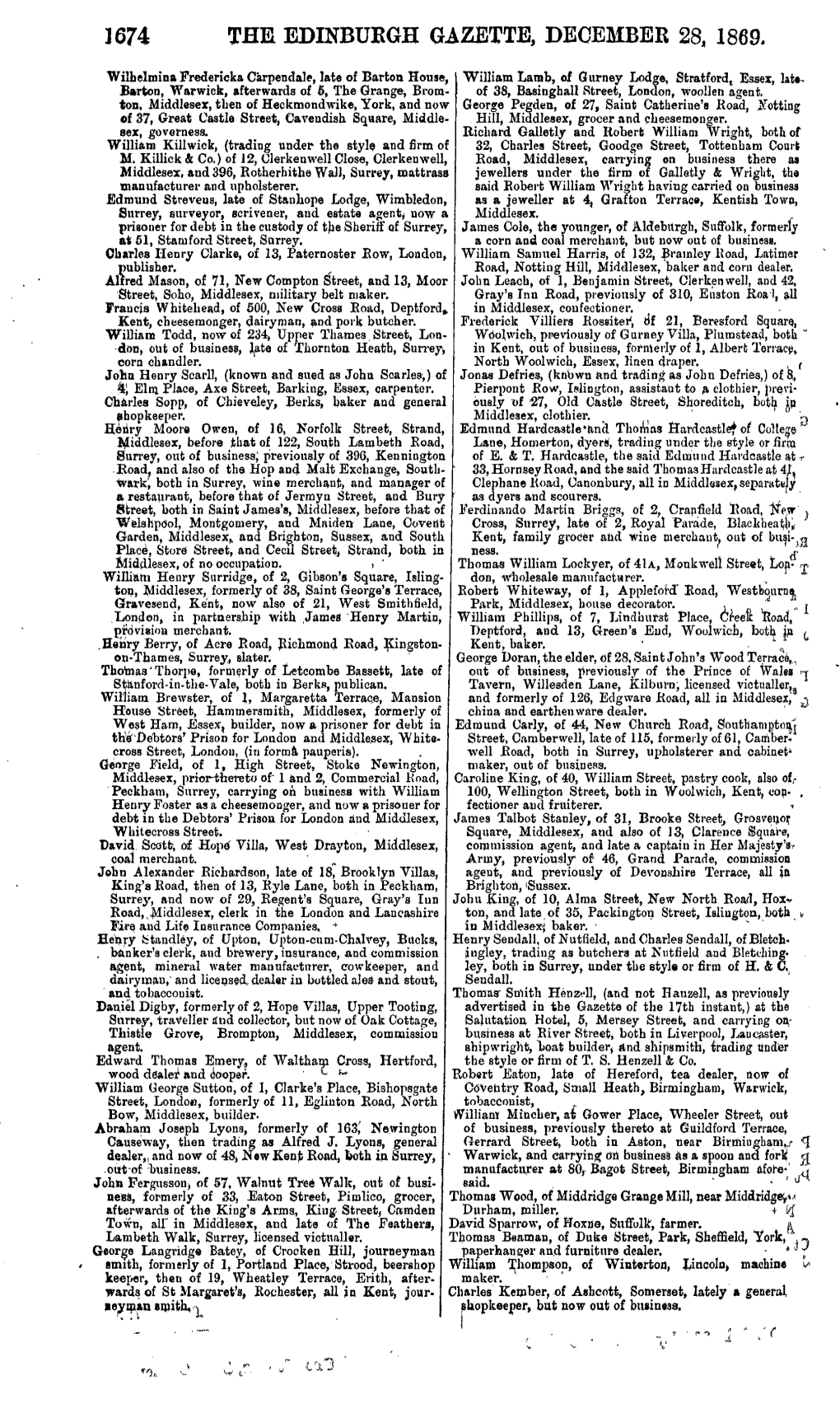 The Edinburgh Gazette, December 28, 1869