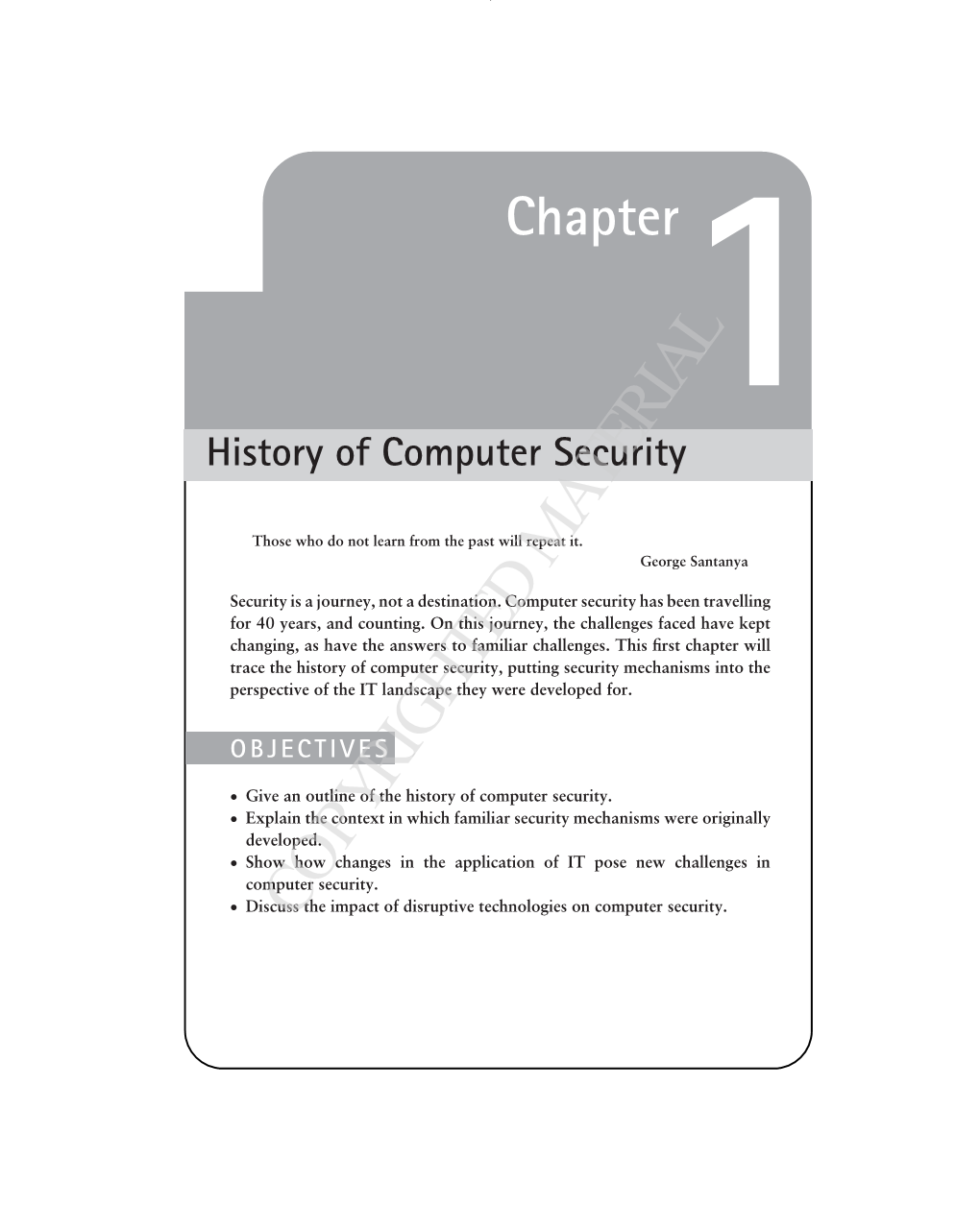 Chapter1 History of Computer Security