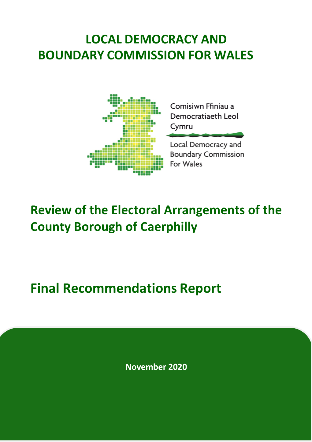 Final Recommendations Report