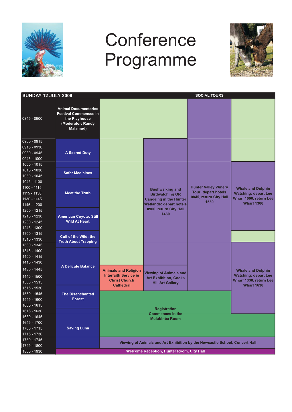 Conference Programme