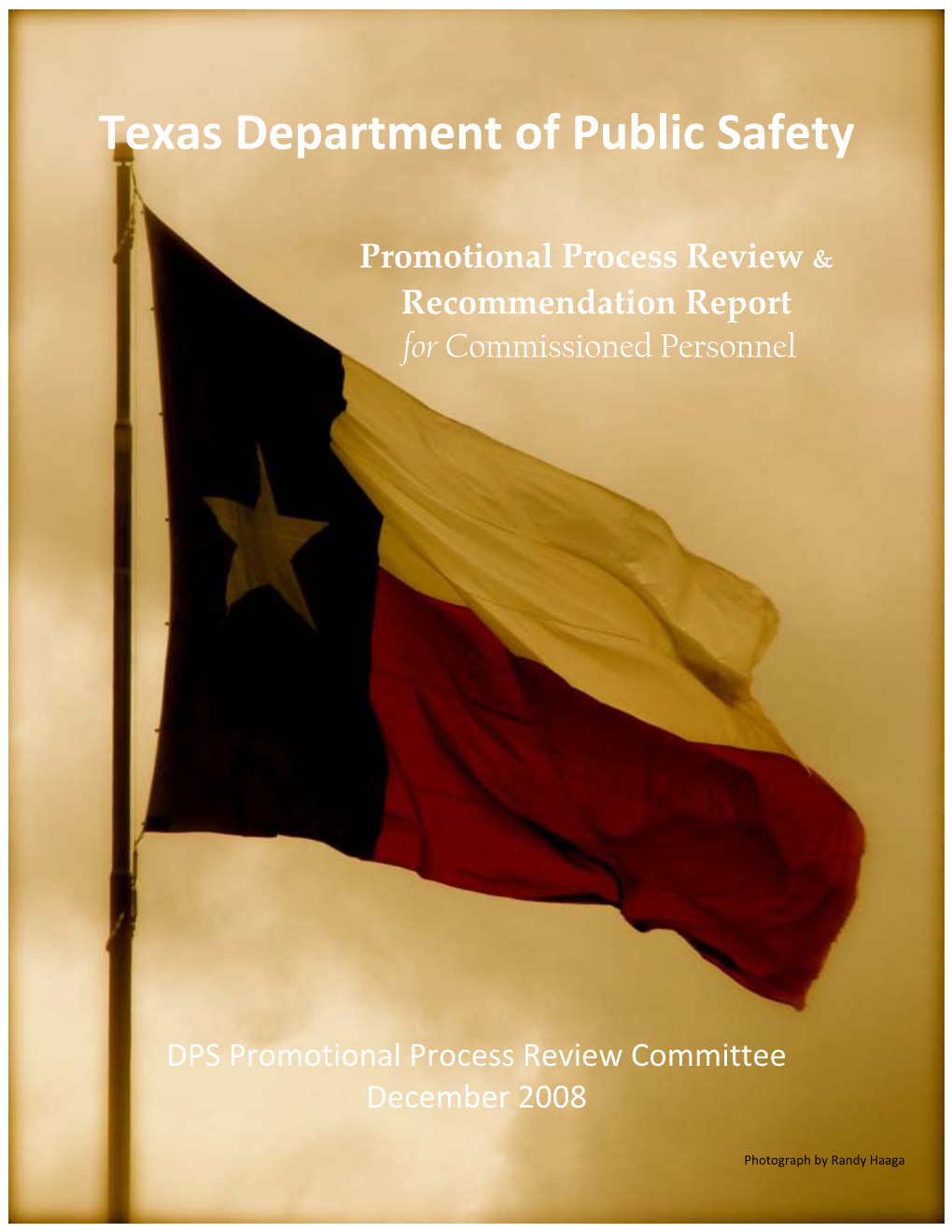 The Texas Department of Public Safety