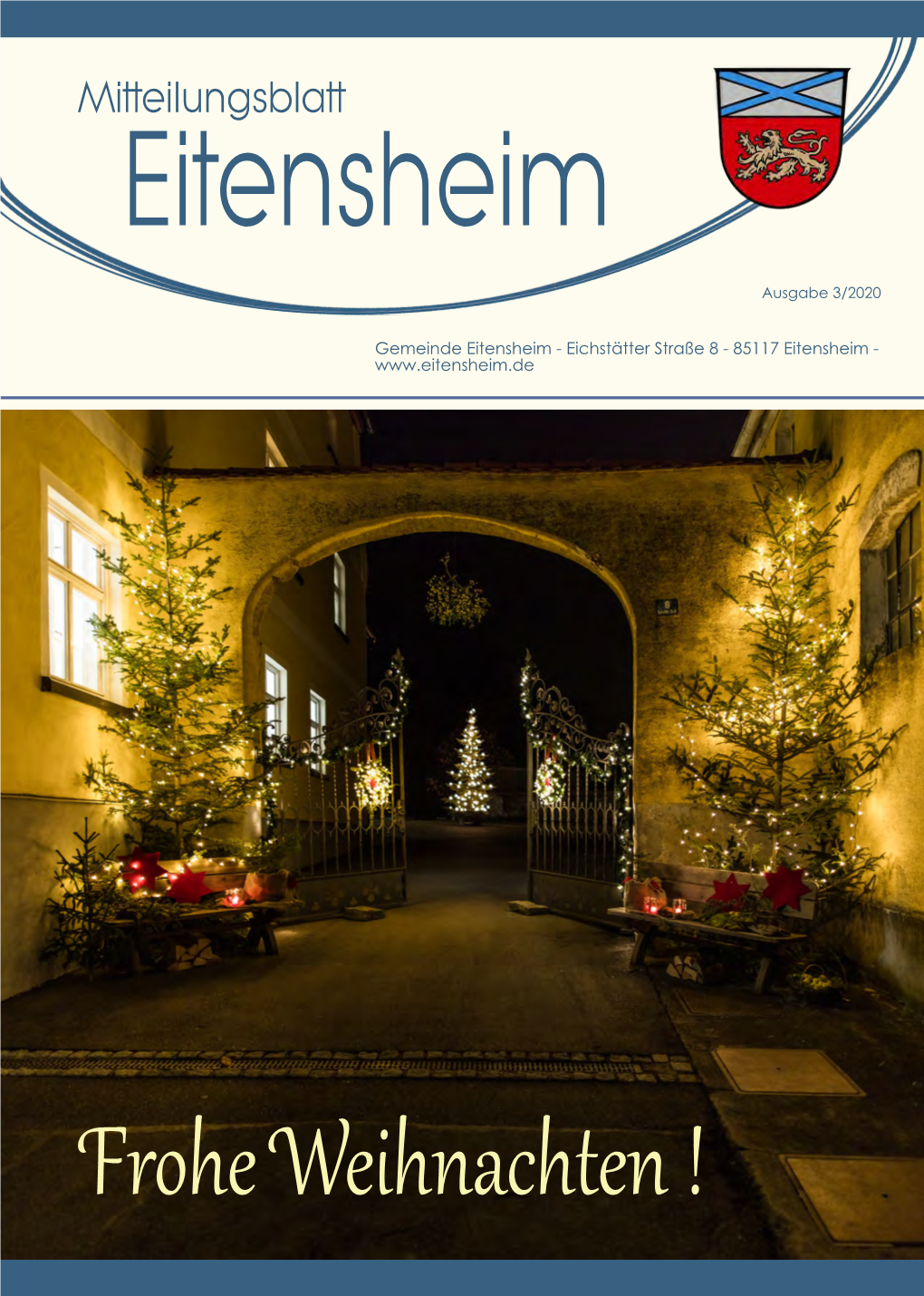 Mitteilungsblatt Weihnachten 2020